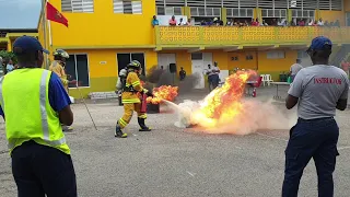 Come Travel With Me Too The Jamaica Fire🔥 Brigade Training complex🚒In Jamaica and This Happen🔥🔥🔥🔥