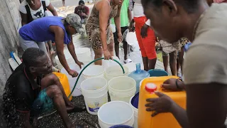 Trinkwasserversorgung in Haiti bricht zusammen