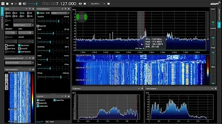 Quick demo of the Airspy R2 in direct sampling mode with SDR#'s NINR noise reduction