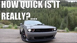 *EMBARRASSING* 0-60 MPH IN THE DODGE CHALLENGER 392 HEMI SCAT PACK SHAKER (AUTOMATIC)