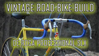 🚀VINTAGE ROAD BIKE BUILD🚀-De Rosa Professional 1984-