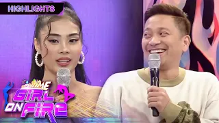 Jhong distances himself when Slay-Dy Tasha speaks English | Girl On Fire