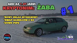 Audi A3 8L 1.8T - nowy wydech & swap hamulców z S3