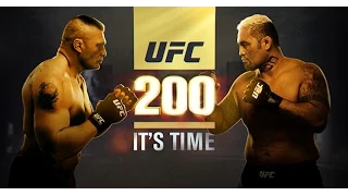 UFC 200: Brock Lesnar VS Mark Hunt Weigh-In Match Quick Highlights