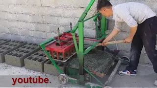 Production of cinder blocks (subtitles)