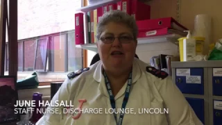 Inside our hospitals: Discharge lounge, Lincoln County Hospital