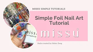 Missu Simple Foil Nail Art Tutorial