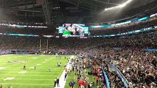 Eagles fight song after Foles to Clement touchdown Super Bowl LII