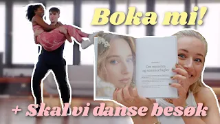 Her er boka mi! Drar på dansetrening - VLOGG