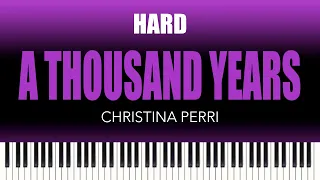 Christina Perri – A Thousand Years | HARD Piano Cover