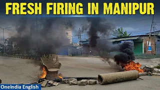 Manipur Violence: Fresh violence erupts in Bishnupur, four men missing | Manipur News | Oneindia