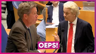 Martin Bosma spreekt Geert Wilders tegen