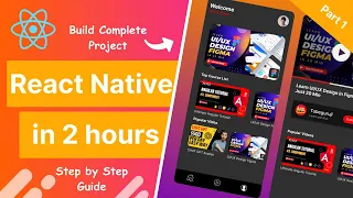 2 hours to master react native find out how to build a video streaming app in part 1