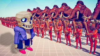 SANS 💀 Vs ⚔️ 100x EVERY TEAM / Totally Accurate Battle Simulator ( TABS )