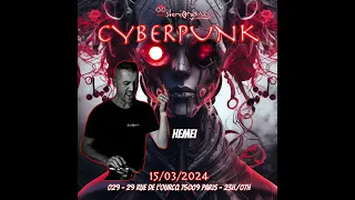 HEMEI vs OTEZUKA @ Cyberpunk (15/03/2024) FULL SET MOVIE #speedtechno #stereorganic #cyberpunk