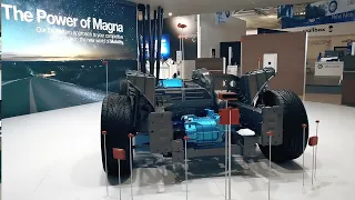 Magna Booth at IAA Munich 2021