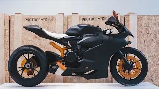 How do you 3D print a Motorbike?