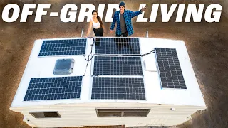 WE HAVE POWER! ⚡️ (installing our 1200 watt solar system)