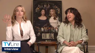 Killing Eve 4x01 | Sandra Oh and Jodie Comer on Eve and Villanelle Reunion