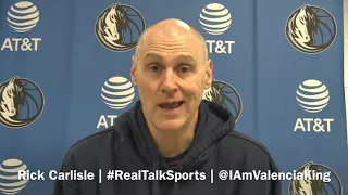 Rick Carlisle: Tim Hardaway Jr. "wasn't going to let us lose" | Dallas Mavericks vs Detroit Pistons