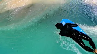 SLOW-MO BODYBOARDING in CLEAR Cape Town OCEAN at 240 FPS