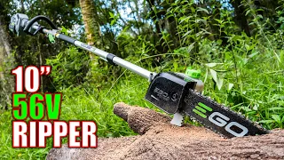 MORE LENGTH - EGO Power+ 56V 10" Pole Saw Kit Review [MPS1001]