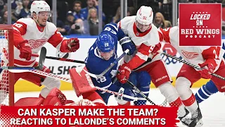 Can Marco Kasper Make the Team? | Reacting to Derek Lalonde’s Comments From 97.1 Radio Interview