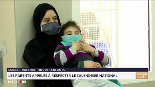 Les parents appelés à respecter le calendrier national de vaccination