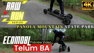 #96 Ecomobl "Telum BA" Electric Mountainboard | Raw Run Preview Video