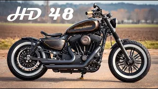 HD Sportster 48 Bobber by Thunderbike Customs, Germany - Ep. 150