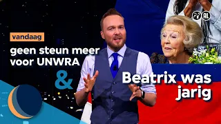 Nederland bevriest steun aan UNRWA | De Avondshow met Arjen Lubach (S5)