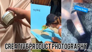 EPIC BEAUTY PRODUCT PHOTOGRAPHY AT HOME/ TIKTOK COMPILATION| HOME SHOOTS.