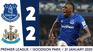 MOISE KEAN'S FIRST PREMIER LEAGUE GOAL | EVERTON 2-2 NEWCASTLE: MATCH HIGHLIGHTS