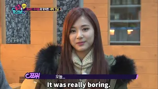 Tzuyu says the show is boring