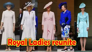 The Royal Ladies reunite at the first Garden Party of the season