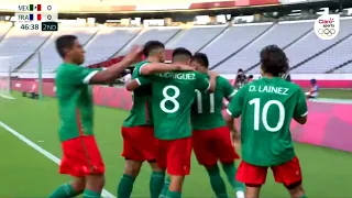 Todos los Goles de México en los Juegos Olímpicos Tokyo 2020