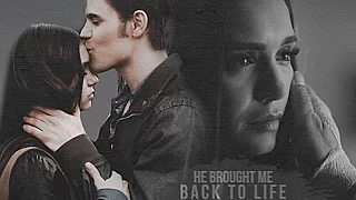 elena + stefan | "he brought me back to life" (8x16)