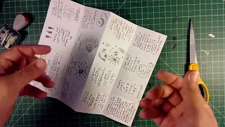 How to make a 12-page zine from a single sheet of paper