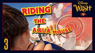 Disney Wish Cruise 3 | Biking on Castaway Cay, Aqua Mouse & Dinner in Arendelle!