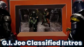 Hasbro G.I.Joe Classified Intro Compilation...The Story So Far...Part 1