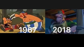 Evolution of asterix and obelix