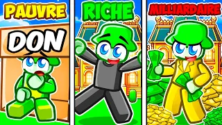 PAUVRE vs RICHE vs MILLIARDAIRE sur SNAPCHAT Roblox