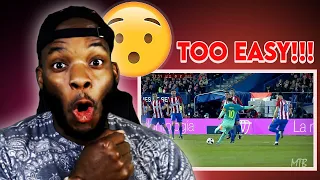 NOTHING BUT BANGERS!! American Reacts to Lionel Messi Long Shot Goals - REACTION!