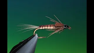 Fly tying for Beginners Copper Nymph with Barry Ord Clarke