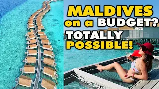 MALDIVES ON A BUDGET | Day Visit to Centara Ras Fushi Resort & Spa | Maldives (Day 1)