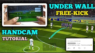 Under Wall Free-kick Handcam tutorial Efootball 2023 😍