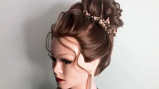 ♡5 Причесок на темные волосы♡Прически на Выпускной♡Top 5 Updo ©LOZNITSA