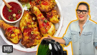 I just bought an AIR FRYER & made MALAYSIAN 'FRIED' CHICKEN 🍗  | Marion's Kitchen