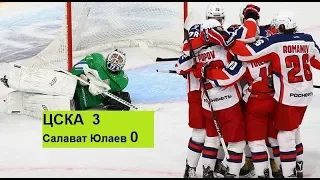 ЦСКА Салават Юлаев 3-0