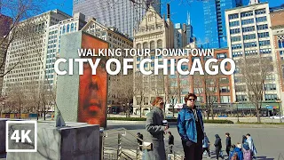 [Full Version] CHICAGO - Walking Tour Downtown, Lake Street, Wacker Drive & Michigan Avenue, Travel